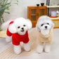 Winter honden jumpsuit jas met rits
