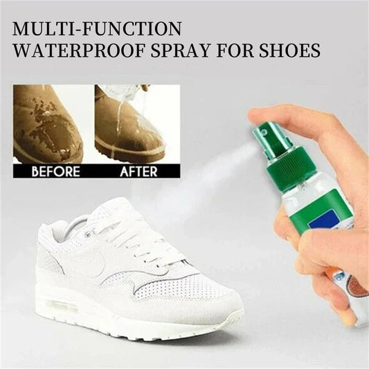 Schoenwater- en vlekwerende spray