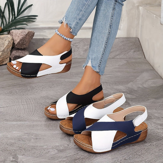 🎁Zomeruitverkoop - 49% korting🏖️Casualowe strandschoenen met open teen👡