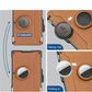 AirTag Portemonnee voor Heren - met Pop-up Aluminium Behuizing, Geldclip, Slanke Leren Vakken, Creditcardhouder met RFID-blokkering, Minimalistische Bifold Portemonnee