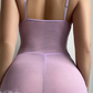 Sexy Spaghetti Strap Dress Thong 2-Piece Set