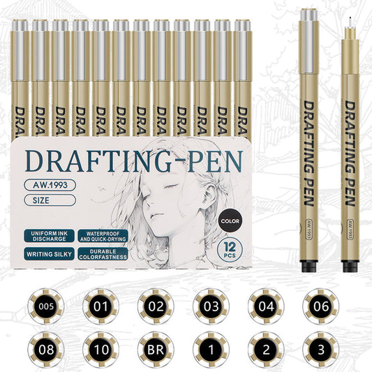 Vervaagbestendige tekenpen set
