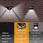 100 LED solar lampen buiten——super heldere wandlamp met bewegingssensor