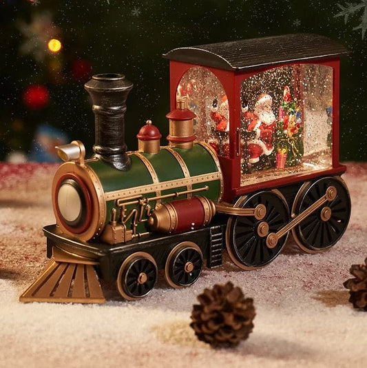 🎅Kerstcadeau Kerstavond Trein Kristallen Bal Ornament🎅