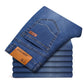 Stretch Jeans met rechte pijpen