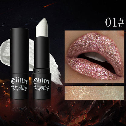 [🔥De laagste prijs van vandaag] Matte permanente lippenstift met fijne glitters✨✨✨✨